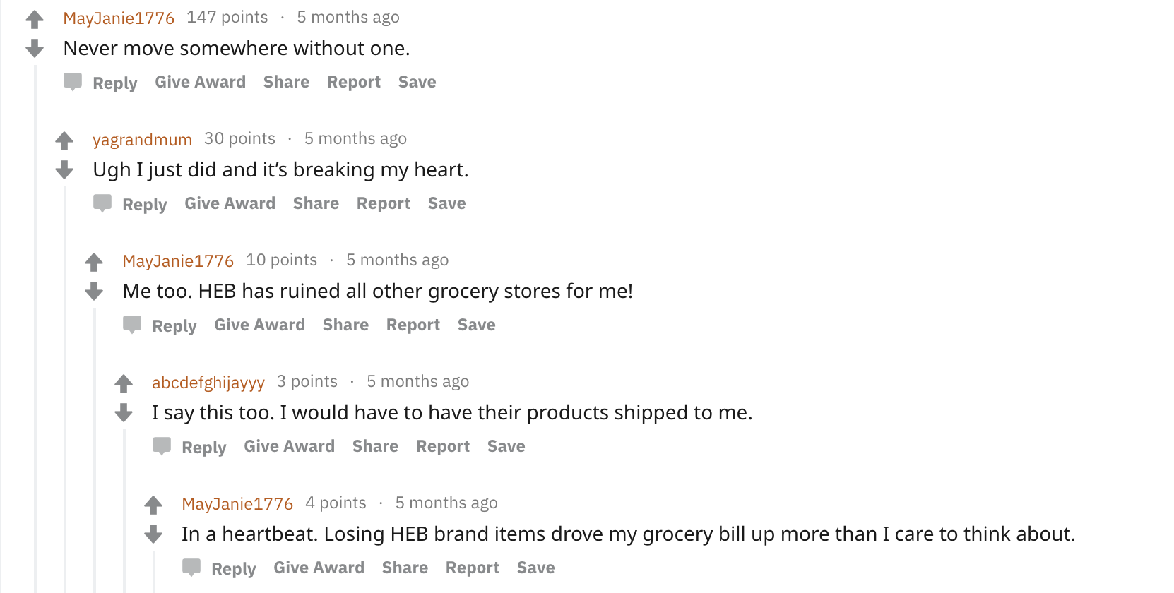 H-E-B Love